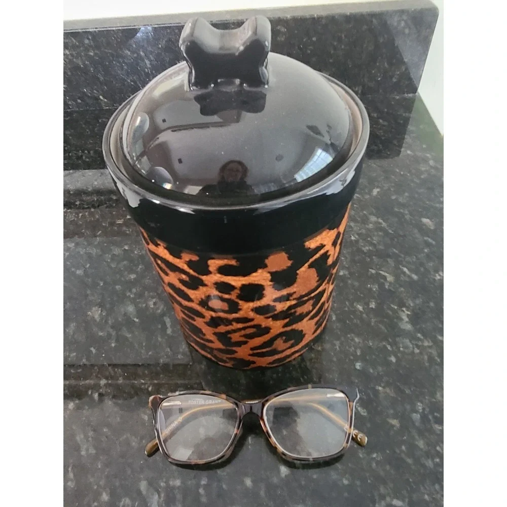 Treat/Food Jar Ceramic For Dogs Or Cats